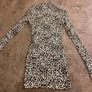 cheetah print dress